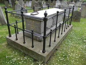 Foscolo Memorial Approximately 25 Metres South West Of West Tower Of Church Of St Nicholas