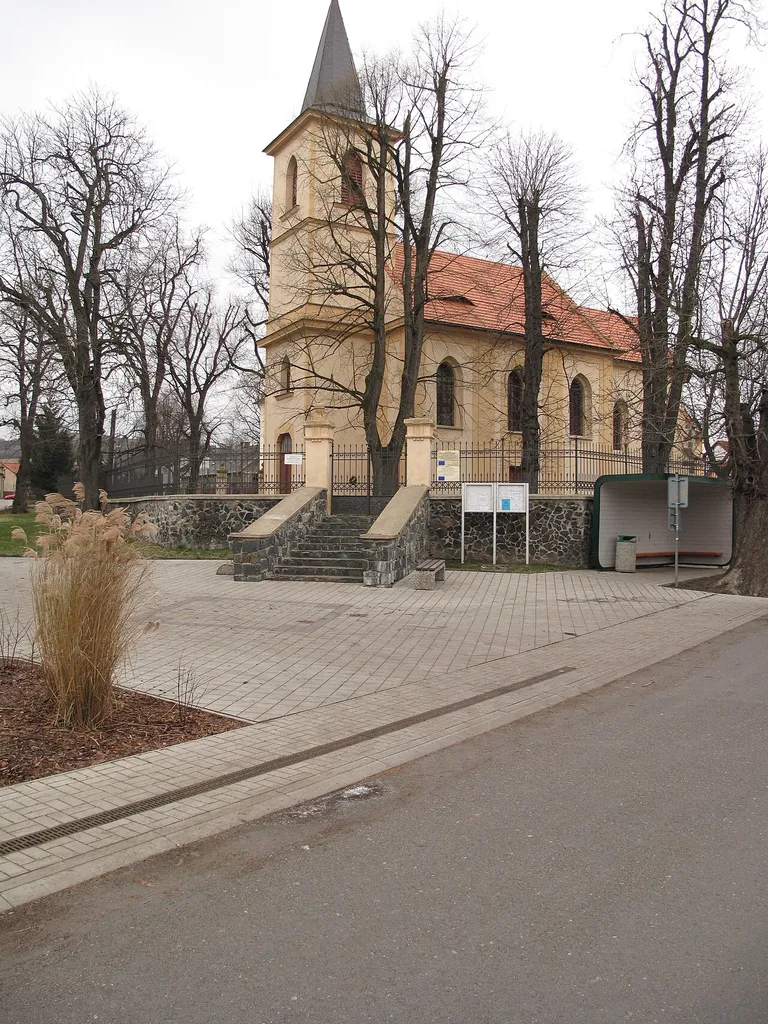 Churchin Solany. District of Litoměřice, Czech Republic.
