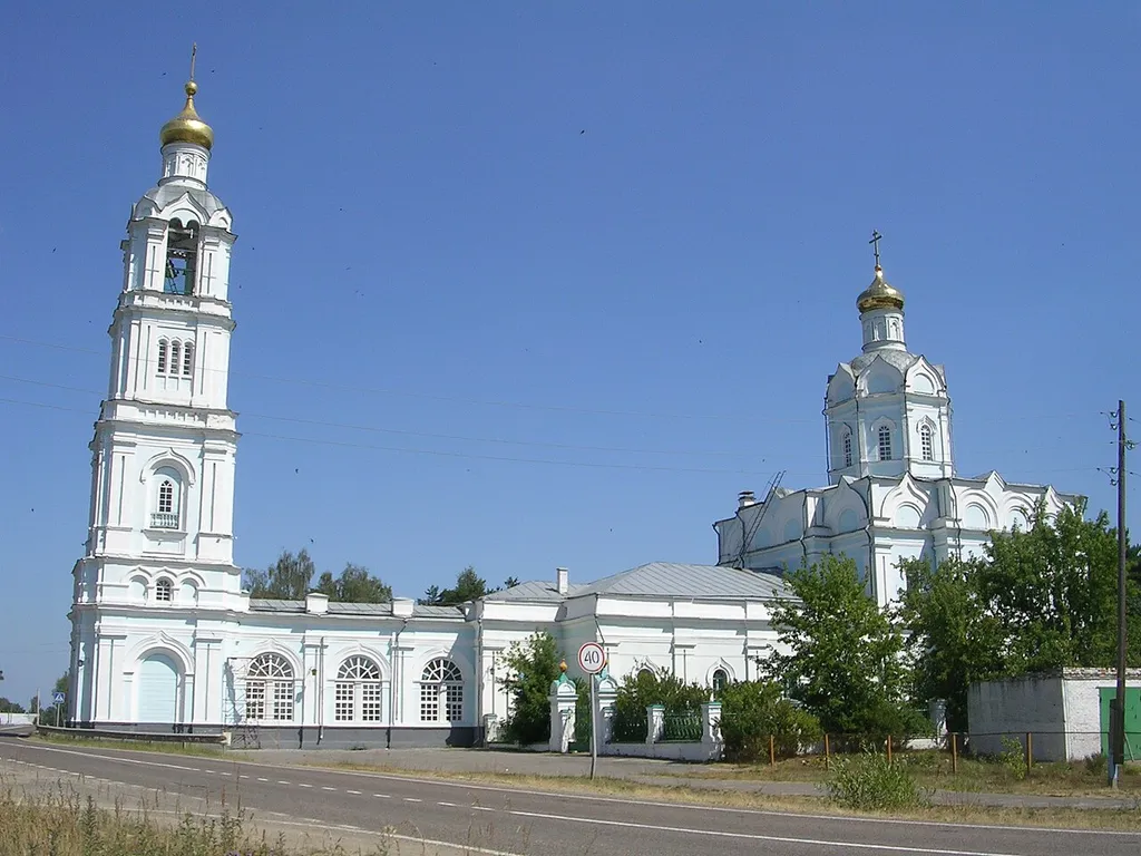 Protection of the Theotokos temple in Vlasovo, Shatura district, Moscow region.