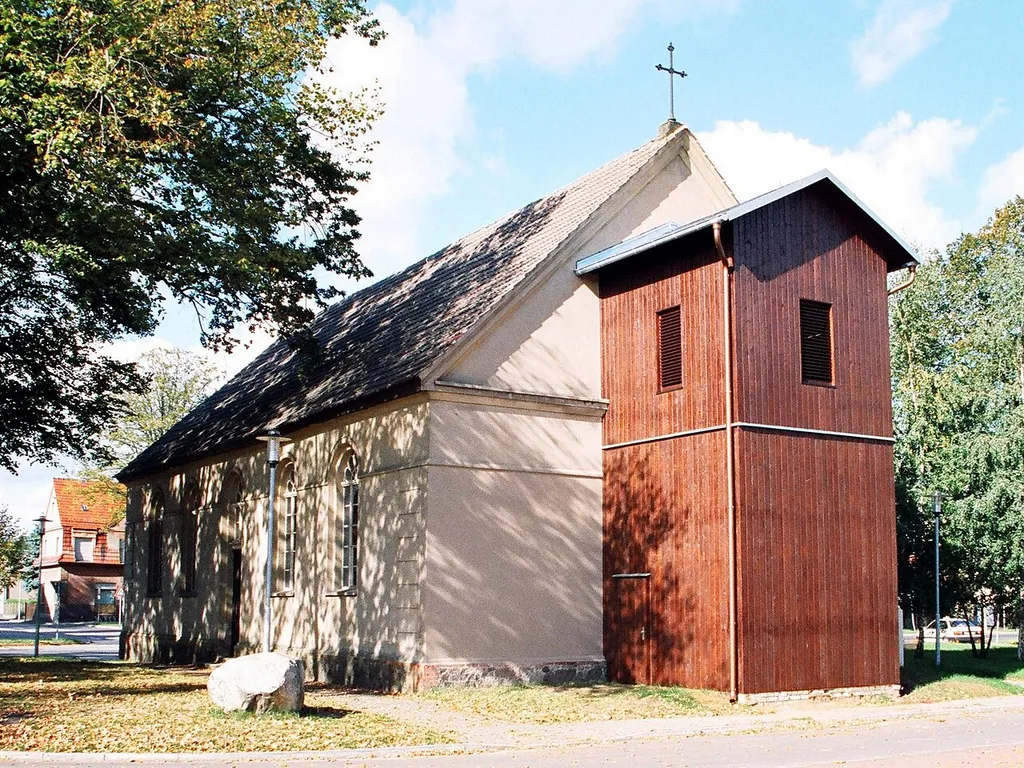 Kirche von Schönwalde (Barnim), Gemeinde Wandlitz, Land Brandenburg, Deutschland