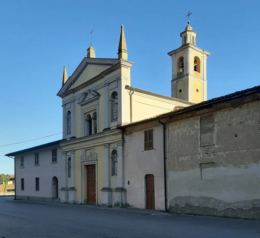 Castiglione d’Adda, la chiesa di San Bernardino.