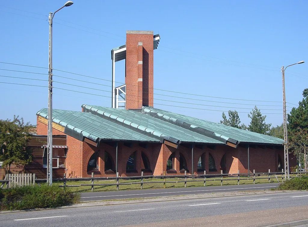 Karlslunde Strandkirke in Roskilde County, Denmark