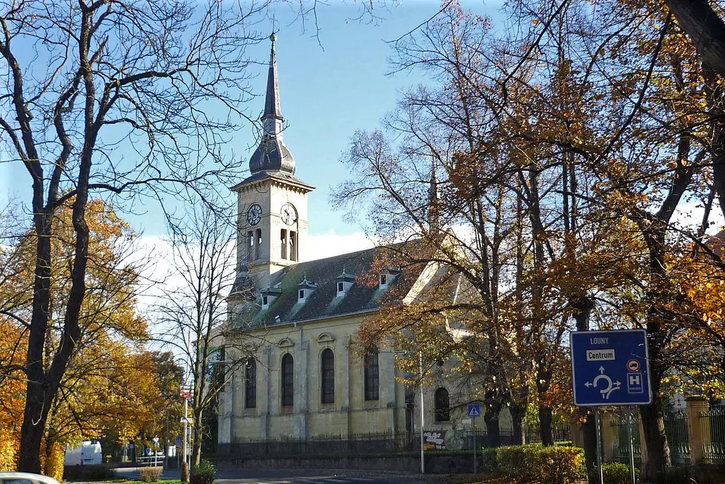 Evangelische Christuskirche in Saaz (Žatec)