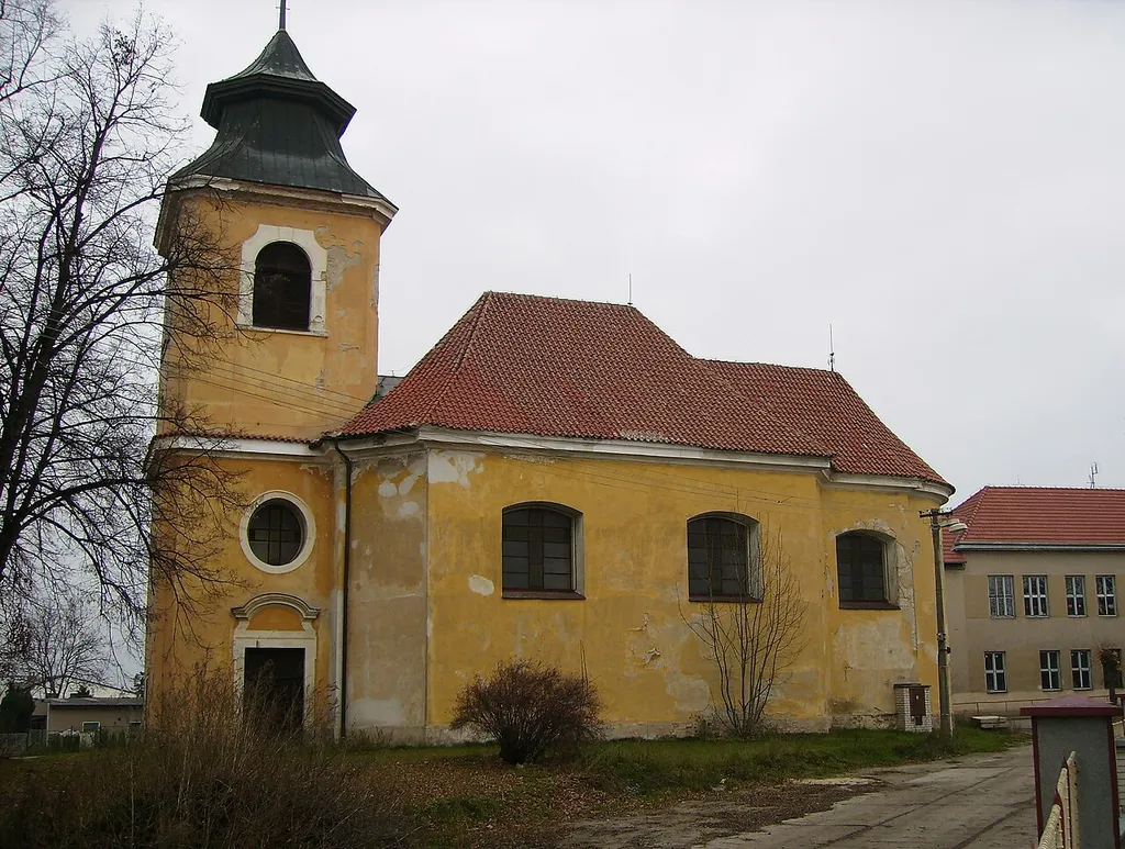 Semice - kostel sv. Maří Magdaleny. Autor: Petr Vilgus