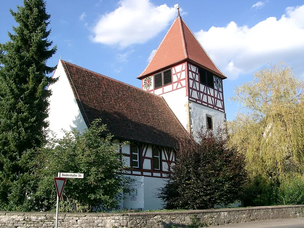 Weißbach (Hohenlohe), Evangelische Kirche