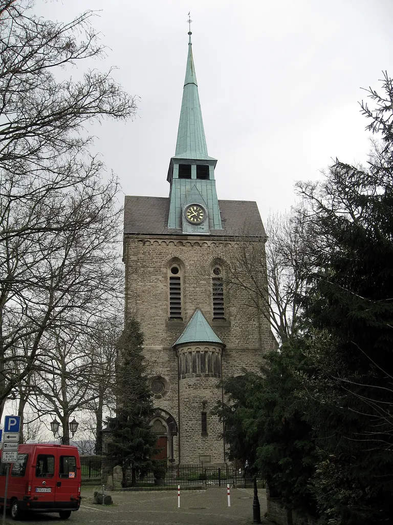 Evangelisch-reformierte Kirche Wetter-Freiheit, 1894, Kirchenarchitekt Johannes Otzen (1839-1911)