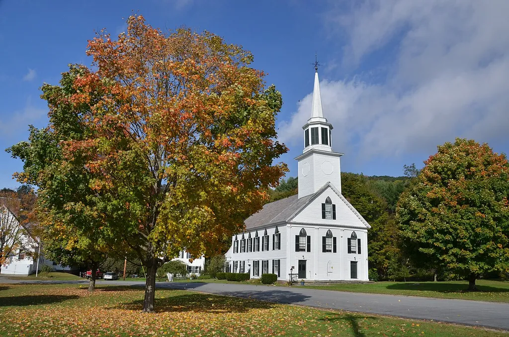 First Congregational Church and Meetinghouse, Near the junction of Vermont Routes 30 and 35 Townshend