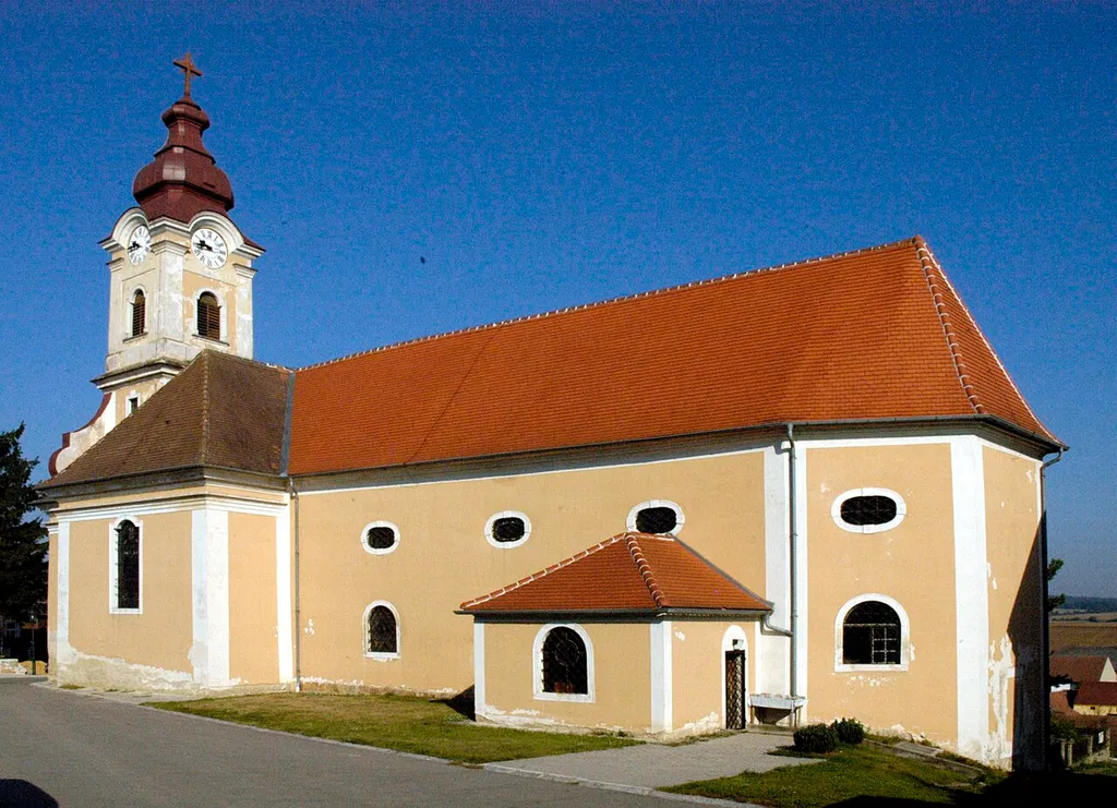 katholische Pfarrkirche Mariae Heimsuchung in Zemling, Gemeinde Hohenwarth-Mühlbach am Manhartsberg.