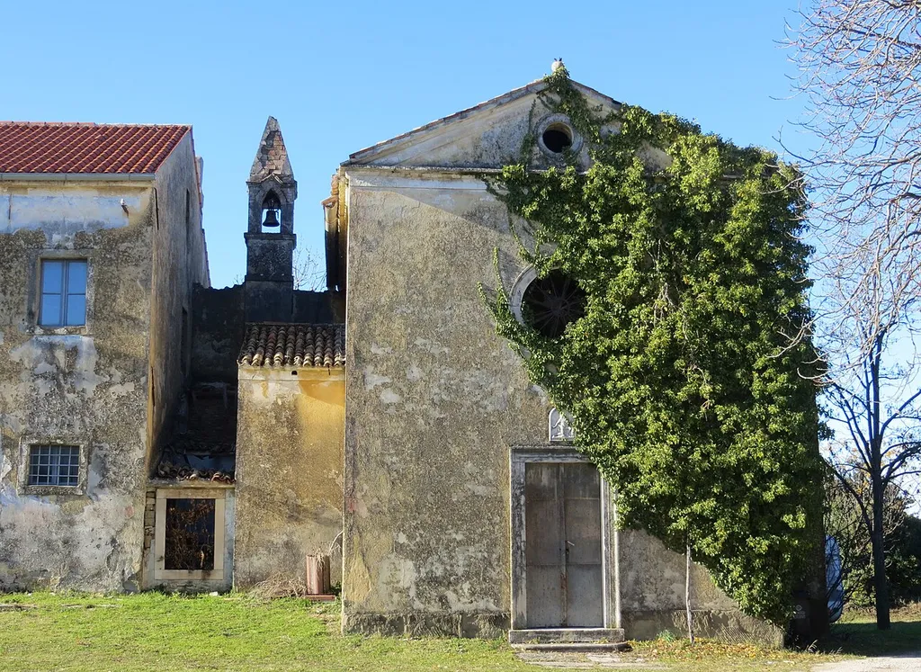 Saint Onuphrius's Church in the hamlet of Krog in Sečovlje, Municipality of Piran, Slovenia