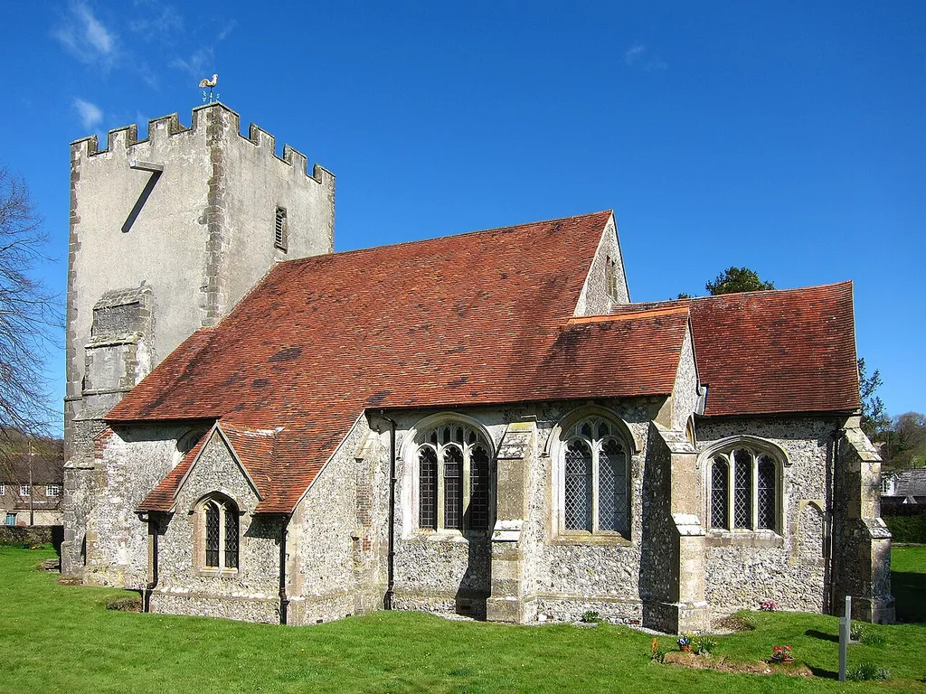 Singleton, West Sussex, England. The parish Church of the Blessed Virgin Mary. .mw-parser-output .messagebox{margin:4px 0;width:auto;border-collapse:collapse;border:2px solid var(--border-color-progressive,#6485d1);background-color:var(--background-color-neutral-subtle,#fbfcff);color:var(--color-base,#202122);box-sizing:border-box;border-inline-start-width:8px}.mw-parser-output .messagebox.mbox-small{font-size:88%;line-height:1.25em}.mw-parser-output .mbox-warning,.mw-parser-output .mbox-speedy{border:2px solid var(--border-color-error,#b22222);background:var(--background-color-error-subtle,#ffdbdb);border-inline-start-width:8px}.mw-parser-output .mbox-serious,.mw-parser-output .mbox-delete,.mw-parser-output .mbox-stop{border:2px solid var(--border-color-error,#b22222);border-inline-start-width:8px}.mw-parser-output .mbox-issue,.mw-parser-output .mbox-content{border:2px solid #f28500;background:var(--background-color-warning-subtle,#ffe);border-inline-start-width:8px}.mw-parser-output .mbox-query,.mw-parser-output .mbox-style{border:2px solid #f4c430;background:var(--background-color-warning-subtle,#ffe);border-inline-start-width:8px}.mw-parser-output .mbox-shit{border:2px solid #960;border-inline-start-width:8px}.mw-parser-output .mbox-license{border:2px solid #88a;border-inline-start-width:initial}.mw-parser-output .mbox-legal{border:2px solid var(--border-color-notice,#666);background:var(--background-color-base,#fff);border-inline-start-width:8px}.mw-parser-output .mbox-honor{border:2px solid #ca3;background:var(--background-color-warning-subtle,#fcf4db);border-inline-start-width:8px}.mw-parser-output .mbox-growth{border:2px solid #8d4;background:var(--background-color-success-subtle,#d5fdf4);border-inline-start-width:8px}.mw-parser-output .mbox-move{border:2px solid #93c;border-inline-start-width:8px}.mw-parser-output .mbox-protection,.mw-parser-output .mbox-message{border:2px solid var(--border-color-base,#aaa);border-inline-start-width:8px}.mw-parser-output .