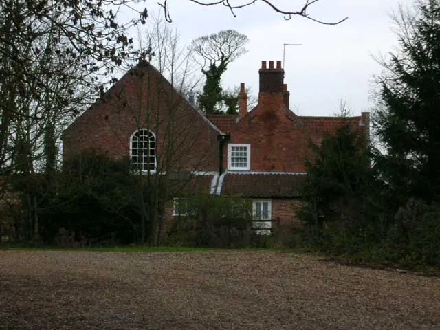 Marton, Roman Catholic Church, Marton, East Riding of Yorkshire, England.This Roman Catholic Church and house occupy a moated site and has a small burial ground adjacent to it. It is just off the road between New Ellerby and Burton Constable.