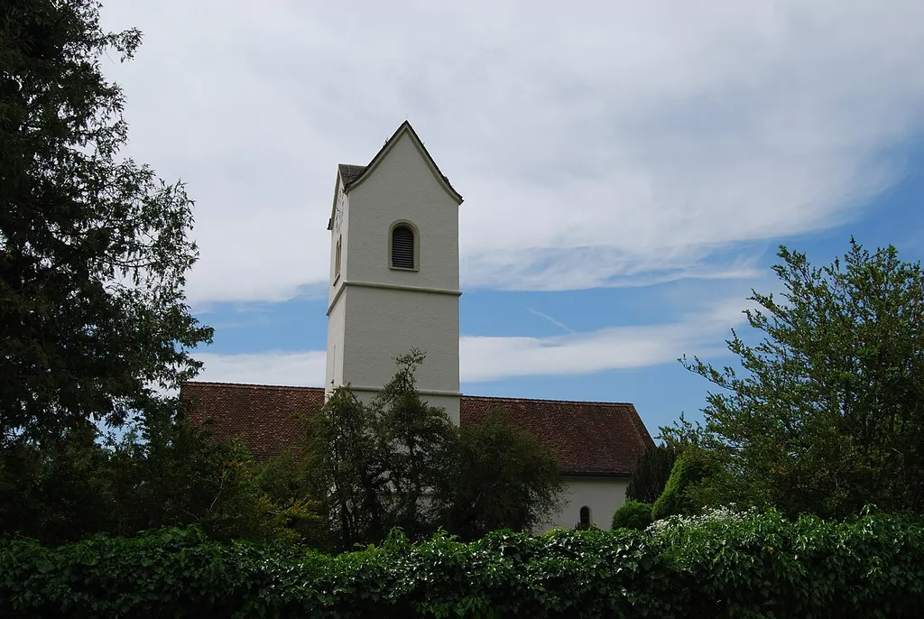 Protestant Church of Pieterlen, canton of Bern, Switzerland
