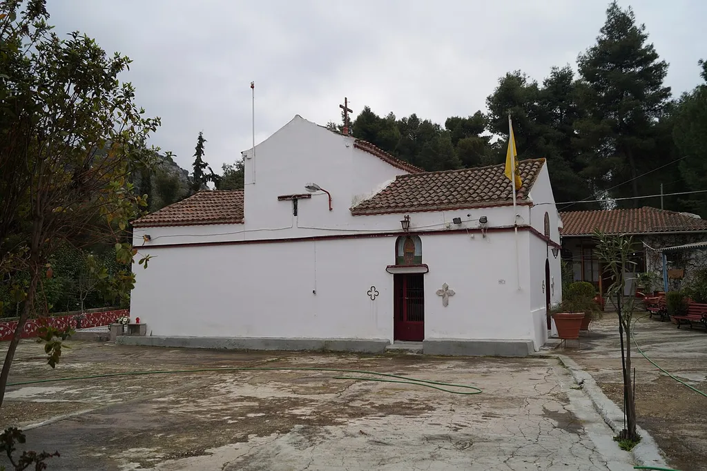Agios Adrianos, Argolis, Greece: Pilgrimage church.