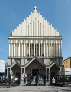 Saint Andrew Bobola church in Warsaw