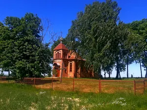 Orthodox church in Holeszów