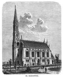 Salvator church in Wrocław