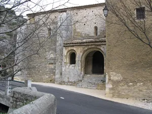San Samonta church in Saint-Montan