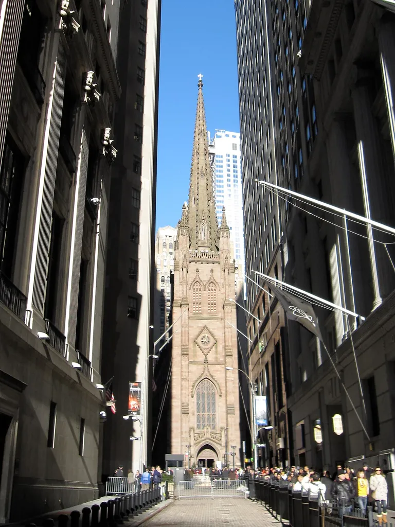 Trinity Church in New York City.