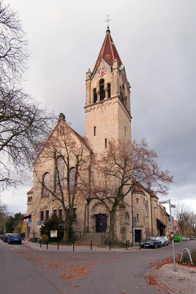 The reformed church in Osnabrück, Germany. The so-called Bergkirche was built by Otto March in 1892/93.