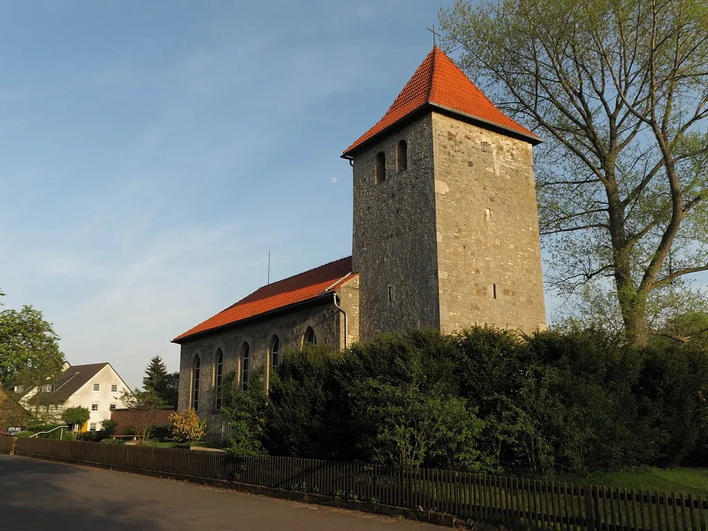 Bienrode, Germany protestant church "Zur Heiligen Dreifaltigkeit", built in the 12th century