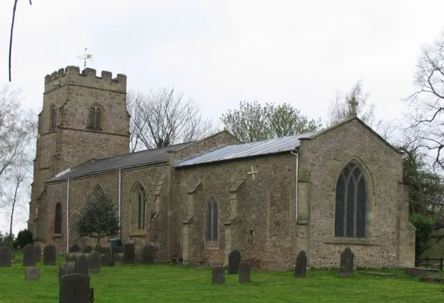 All Saints' parish church, Kirkby Mallory, Leicestreshire, seen from the southeast