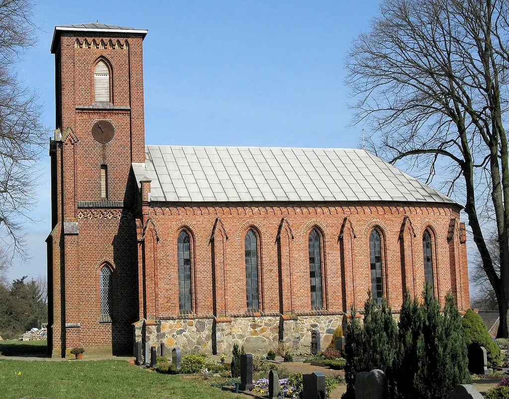 Church in Mirow, district Parchim, Mecklenburg-Vorpommern, Germany