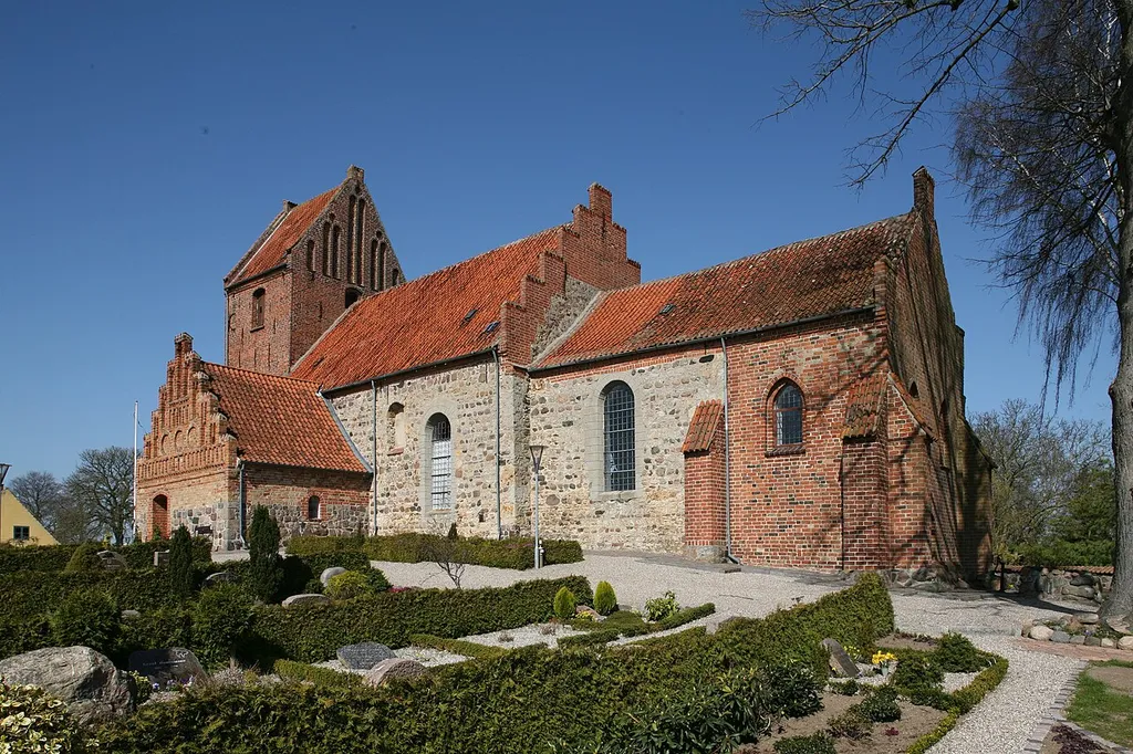 Eggeslevmagle church near Korsør, Denmark