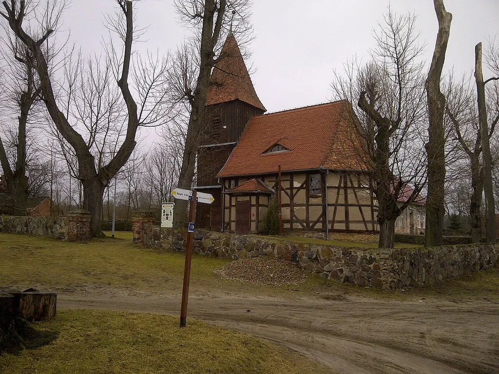 The church of Lubiechnia Mała