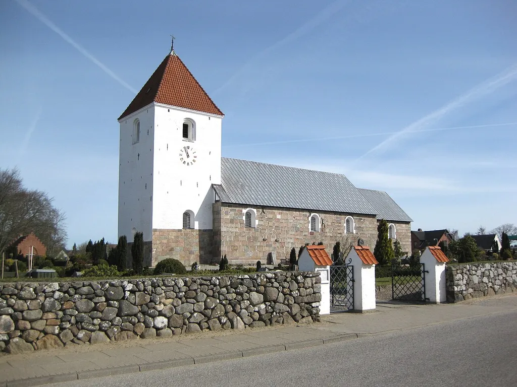 The church "Farsø Kirke" in the small town "Farsø". The town is located in North Jutland, Denmark.