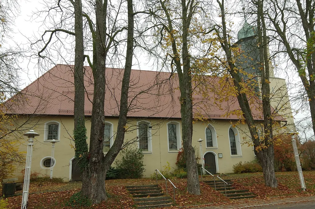 Evangelische Nikolauskirche Gerstetten, Landkreis Heidenheim, Baden-Württemberg, Deutschland