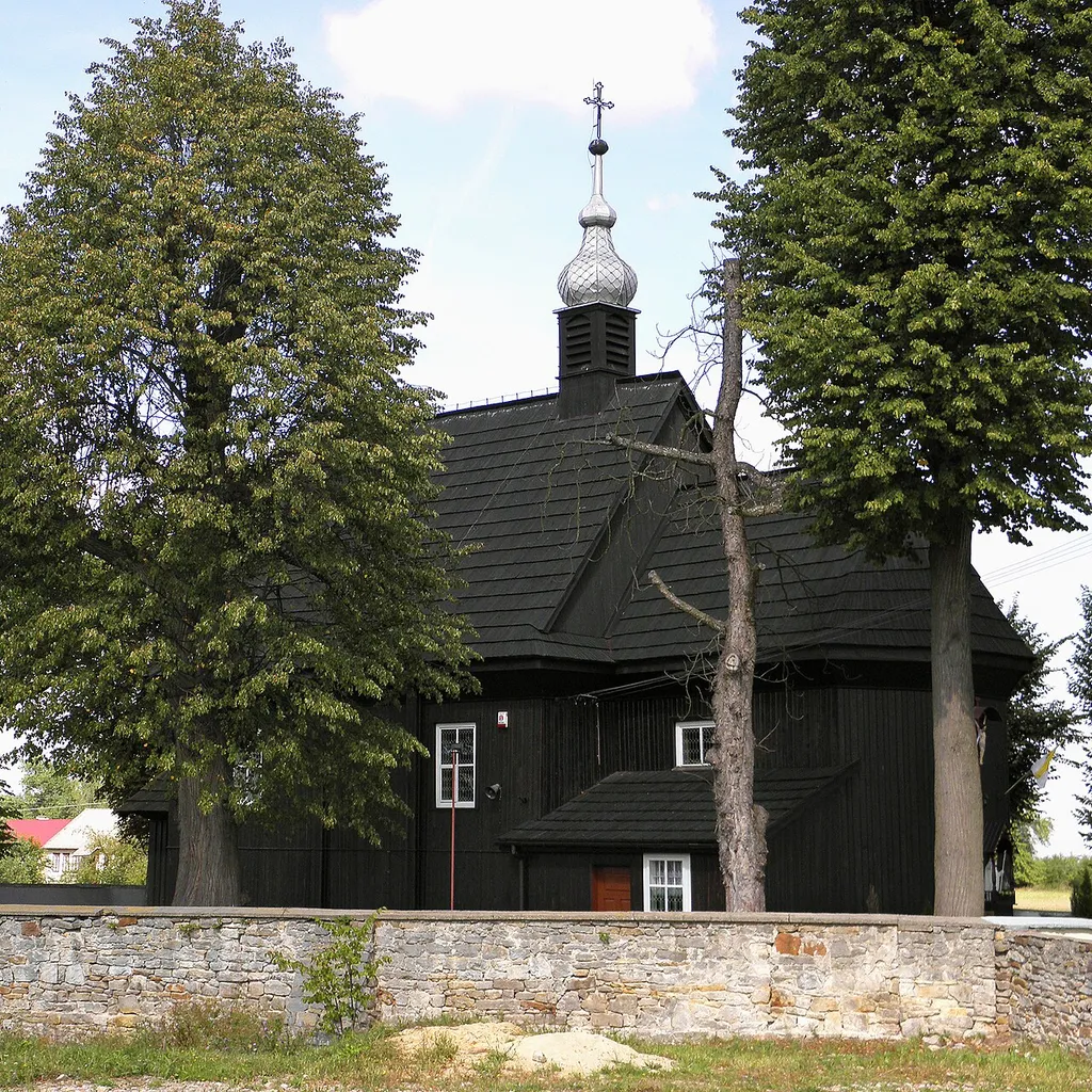 Bieliny - kościół parafialny pw. śś. Judy Tadeusza i Szymona, drewn., 1780 (zabytek nr 440/A z 20.02.1957, 376/A z 21.06.1967 oraz 28/A z 25.04.1980