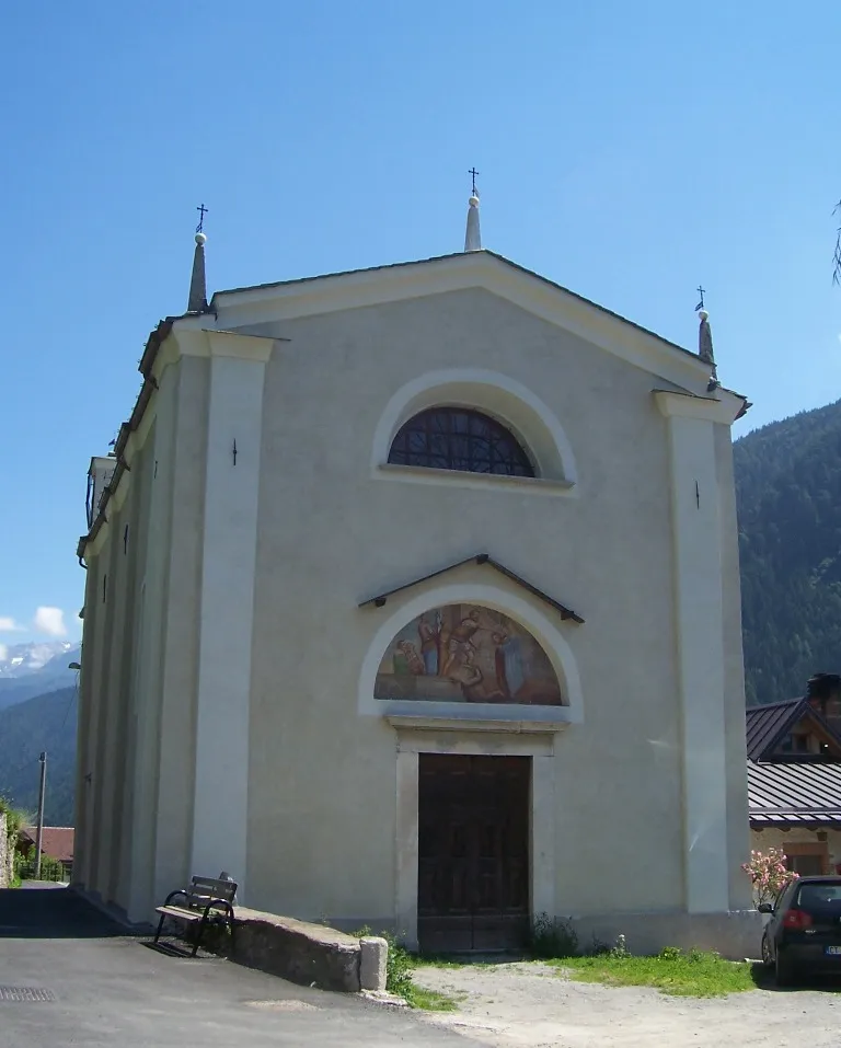 Church of S John the Baptist. Vezza d'Oglio, Val Camonica, Italy