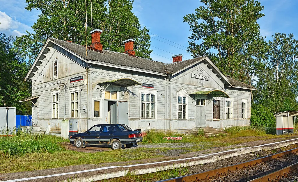 Lesogorsky railway station