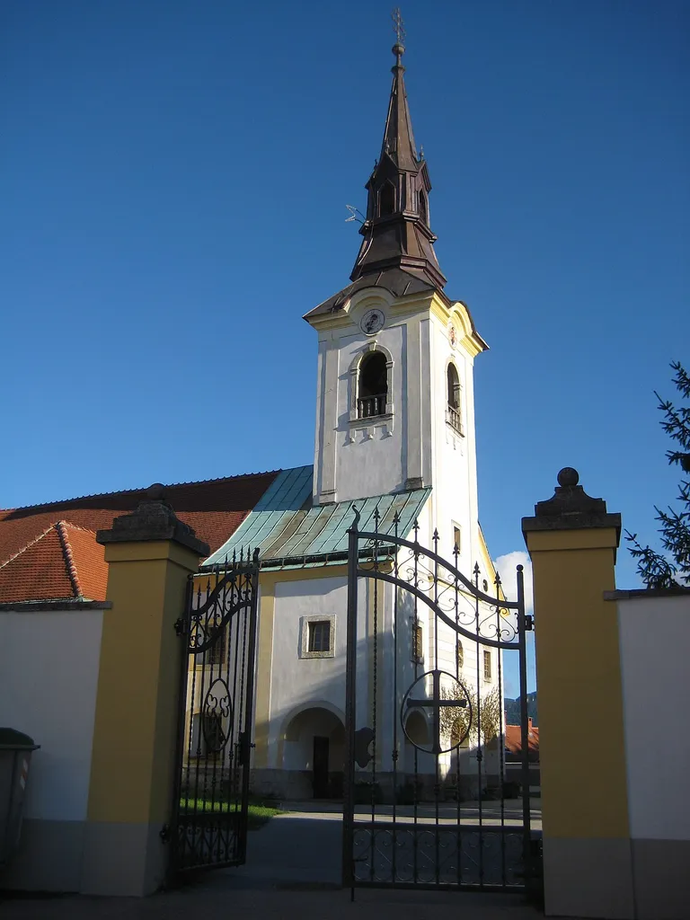 Šempeter in Savinjska dolina, Slovenia. (Roman necropolis site.) Church of St. Peter