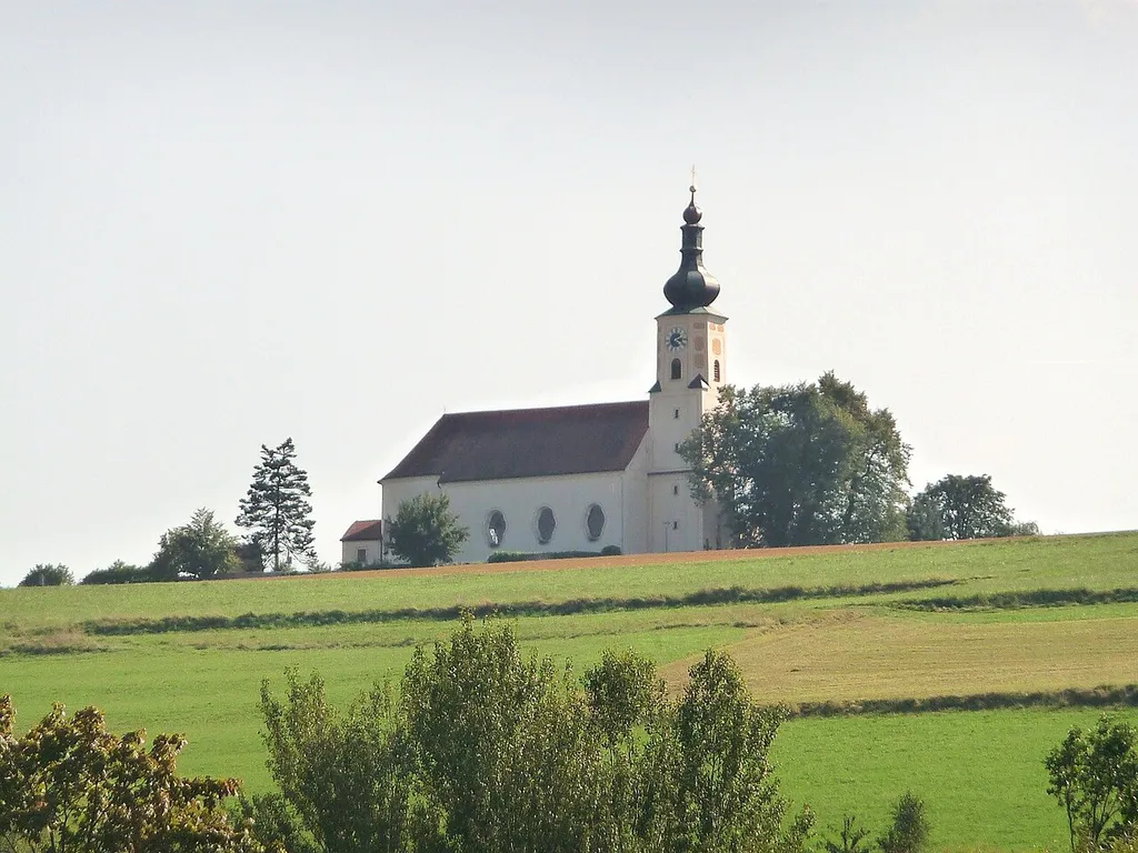 Die Wallfahrtskirche Mariä Himmelfahrt in Weissenregen, Stadt Bad Kötzting