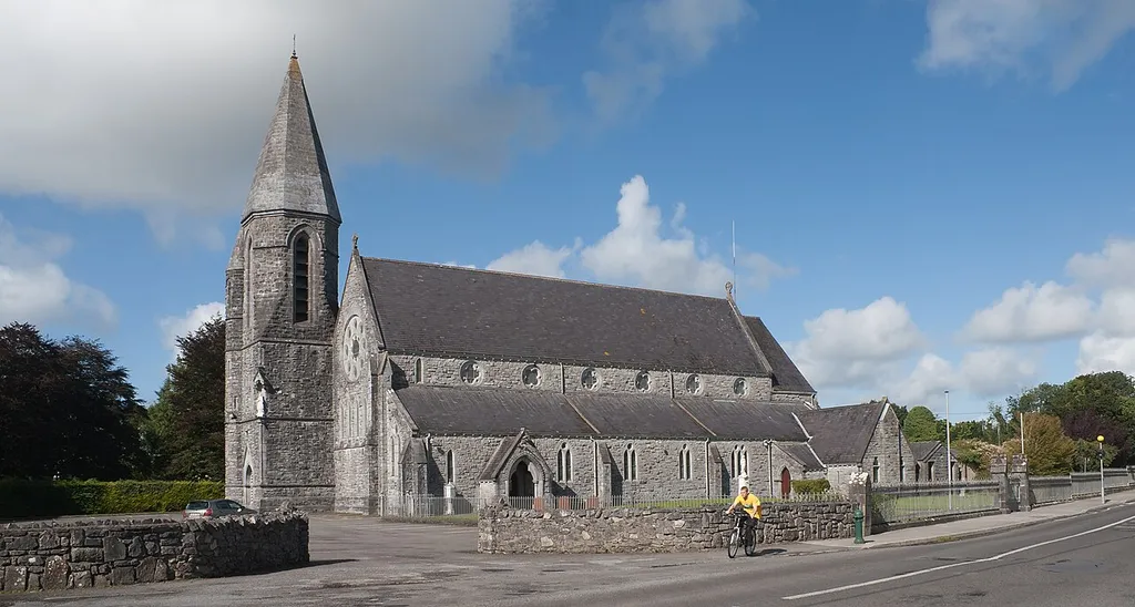 South-west view of the Church of the Immaculate Conception.