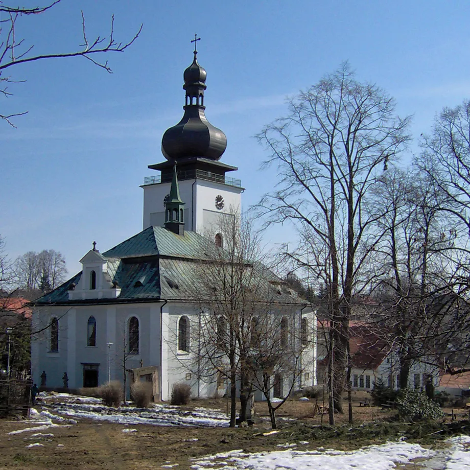 Church of the Visitation in Bozkov, Semily District, Czechia