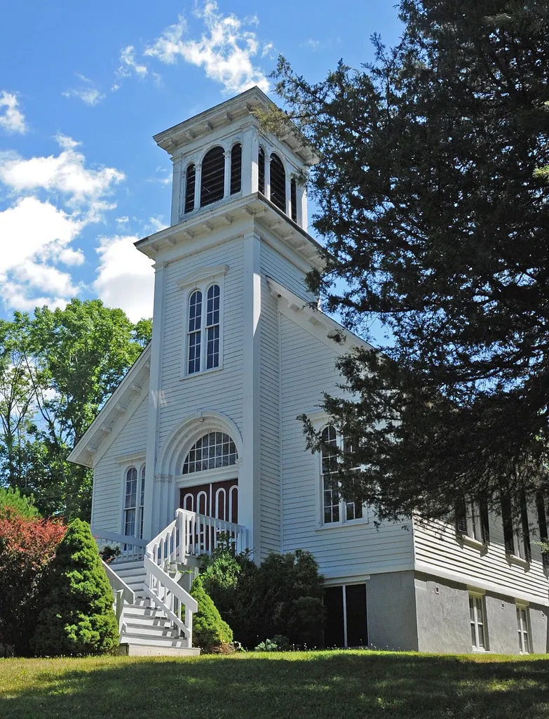 BUILT IN 1865 AS AN OUTGROWTH OF THE WESLEY CHAPEL LOCATED A FEW MILES AWAY BY PARISHONER WHO FELT THEY NEEDED A CLOSER CHURCH IN LADENTOWN