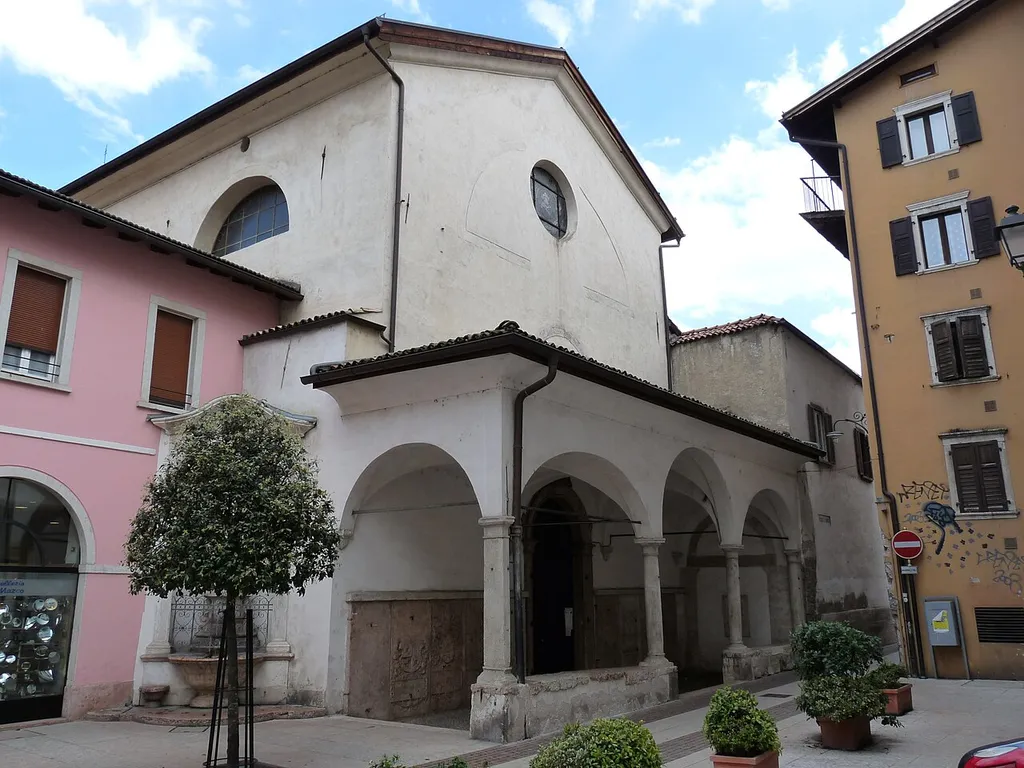 Trento (Italy): front of the church of San Marco