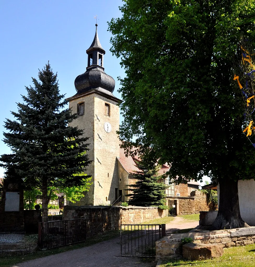 Sülzenbrücken, Wachsenburggemeinede, Thüringen, Dorfkirche St. Wigberti