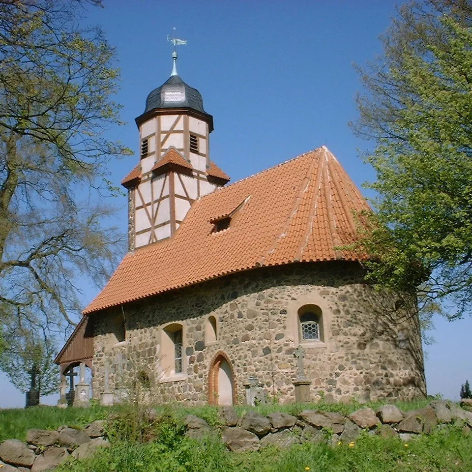 Church in Garrey-Zixdorf in Brandenburg, Germany