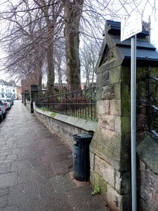 Churchyard walls, gateways and railings to southeast and north of St Mary's Church