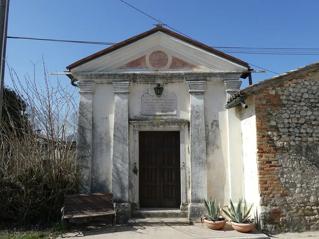 San Pierin (Borso del Grappa, Veneto, Italy), Saint Peter of Alcantara church