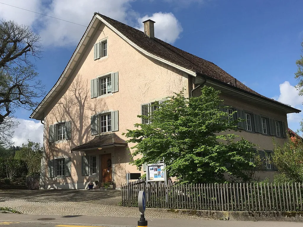 Reformiertes Pfarrhaus Seen, Winterthur, von Nordosten