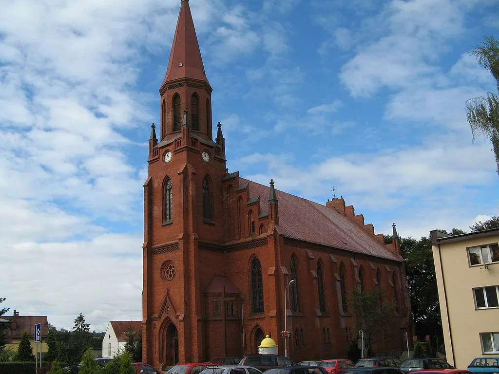 Church in Bobolice (before 1945 german Bublitz)