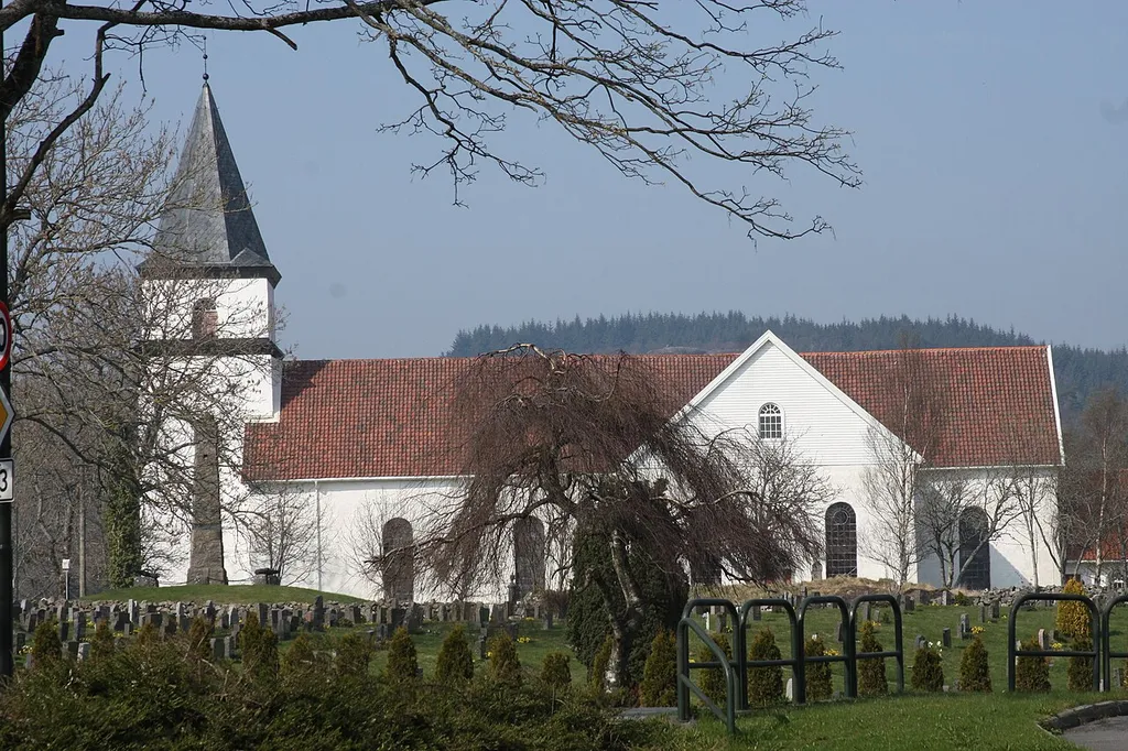 Vanse church, in Farsund municipality, Vest-Agder (Norway)