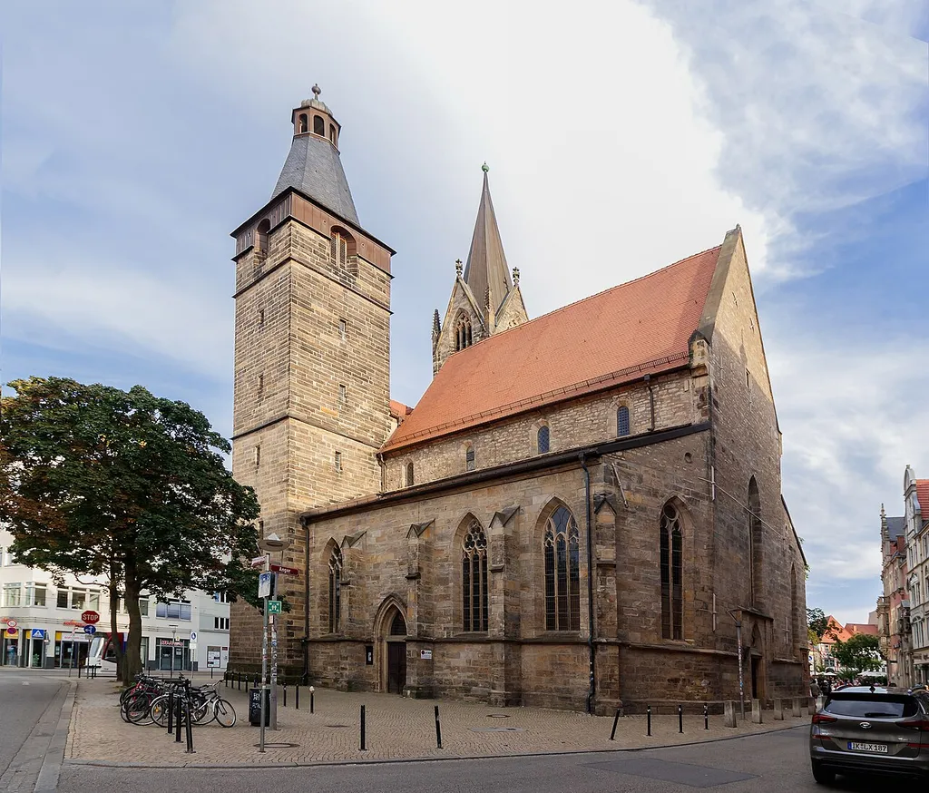 Kaufmannskirche, Erfurt, Thuringia, Germany