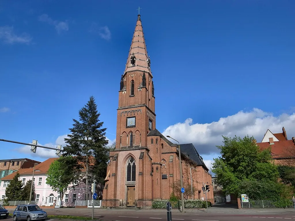 Dessau, Kirche der Kath. Gemeinde St. Peter und Paul
