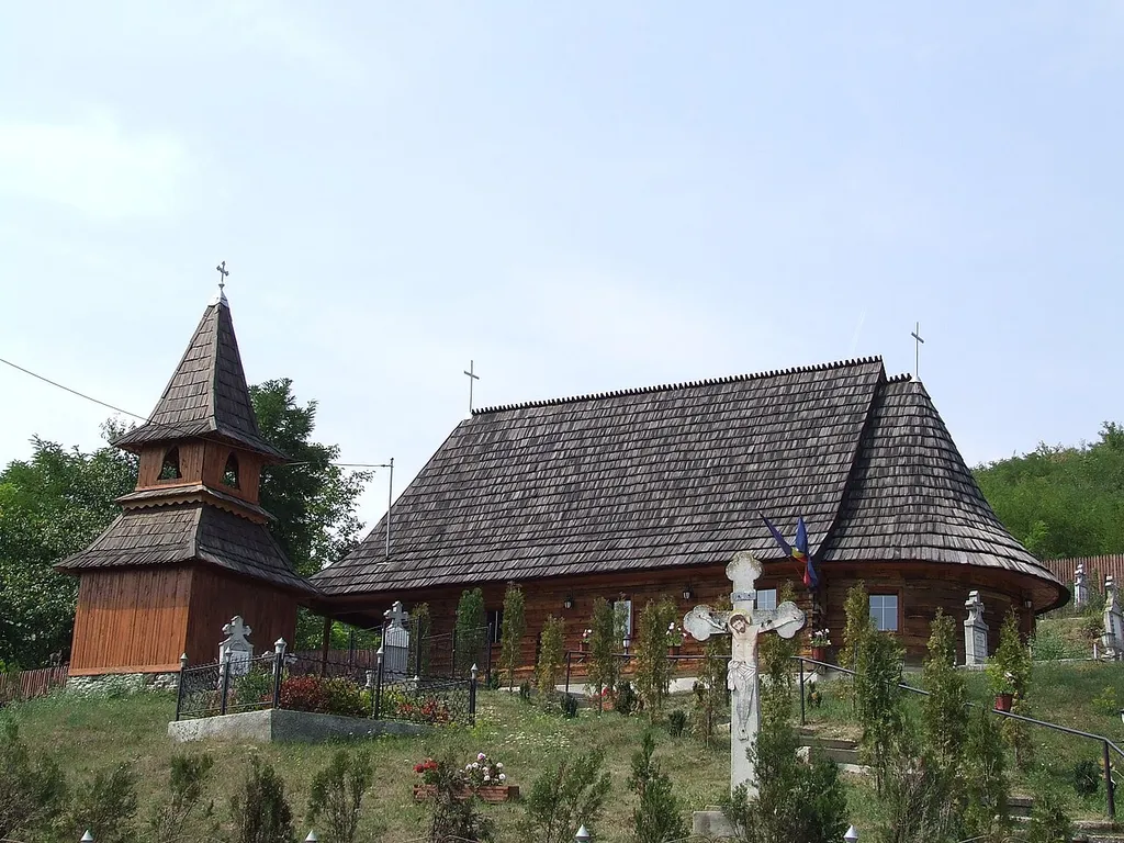 Biserica de lemn din Abuş, judeţul Mureş.