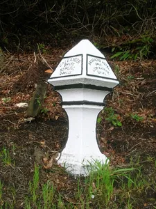 Milepost Near Trossachs Parish Church Nn 51465 06750